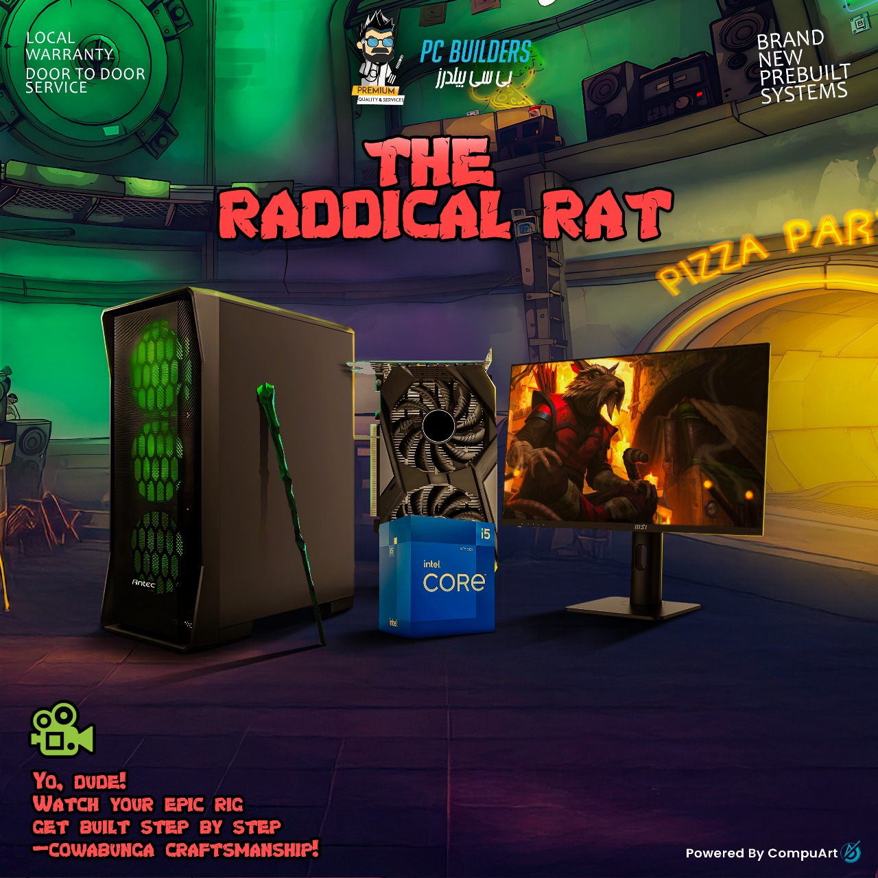 Radical Rat Build With MSI PRO273A Bundle V2
